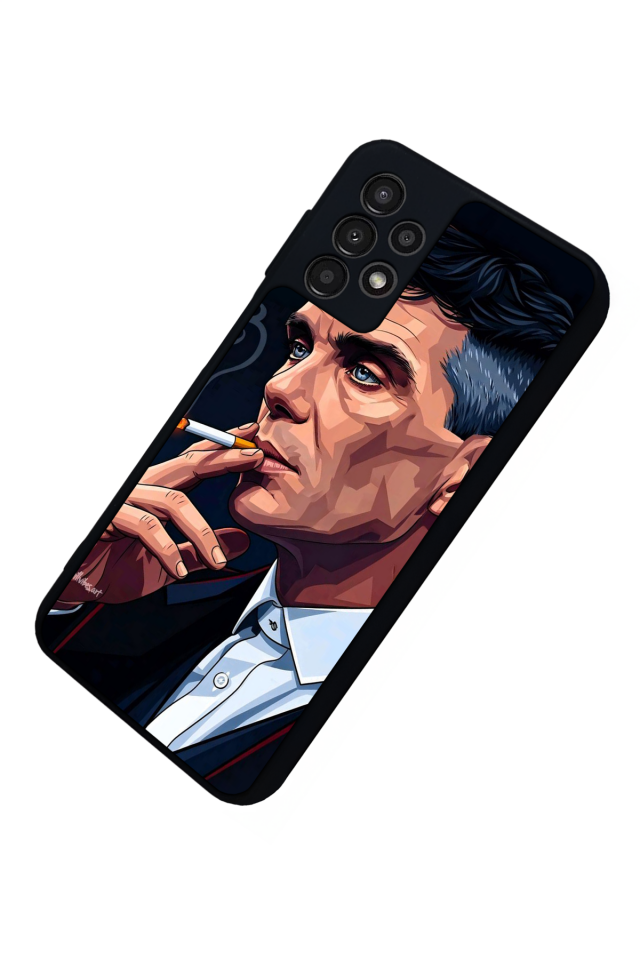 Samsung Galaxy A23 Uyumlu Peaky Blinders Tasarımlı Glossy Premium Kılıf