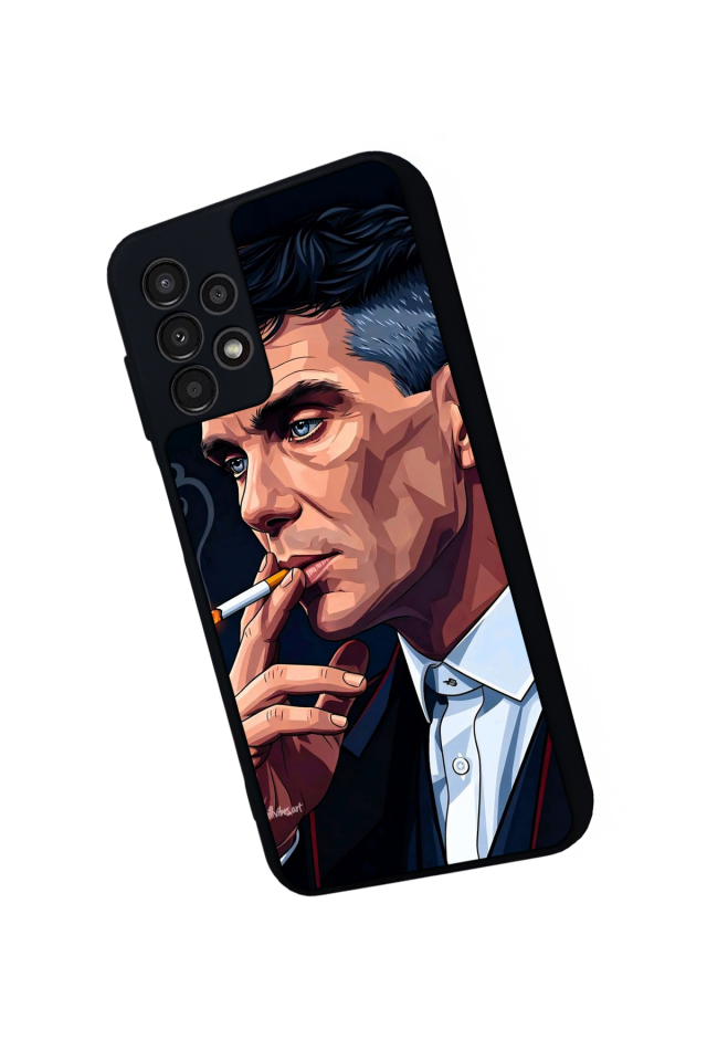 Samsung Galaxy A23 Uyumlu Peaky Blinders Tasarımlı Glossy Premium Kılıf