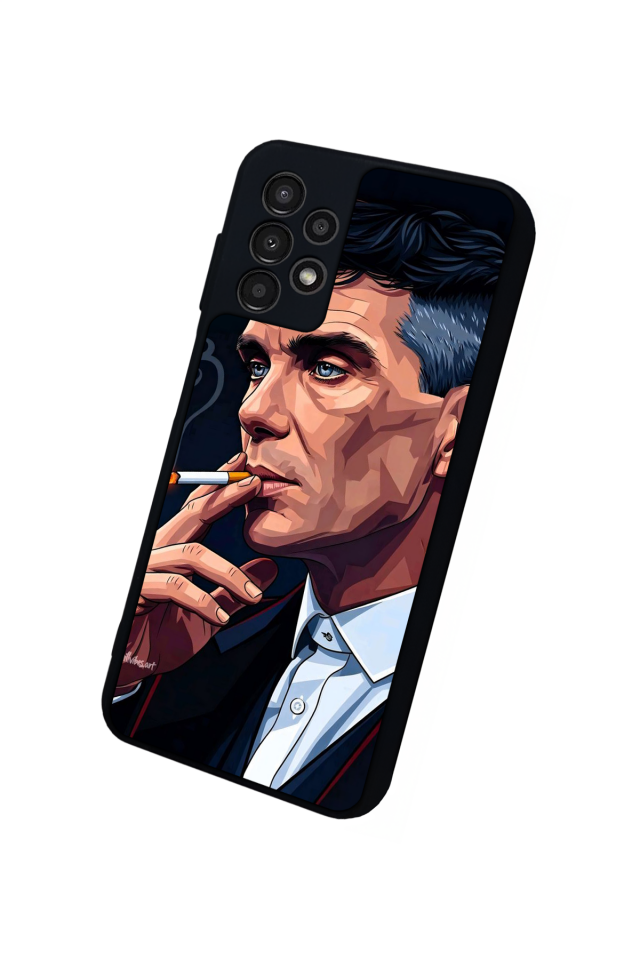 Samsung Galaxy A23 Uyumlu Peaky Blinders Tasarımlı Glossy Premium Kılıf
