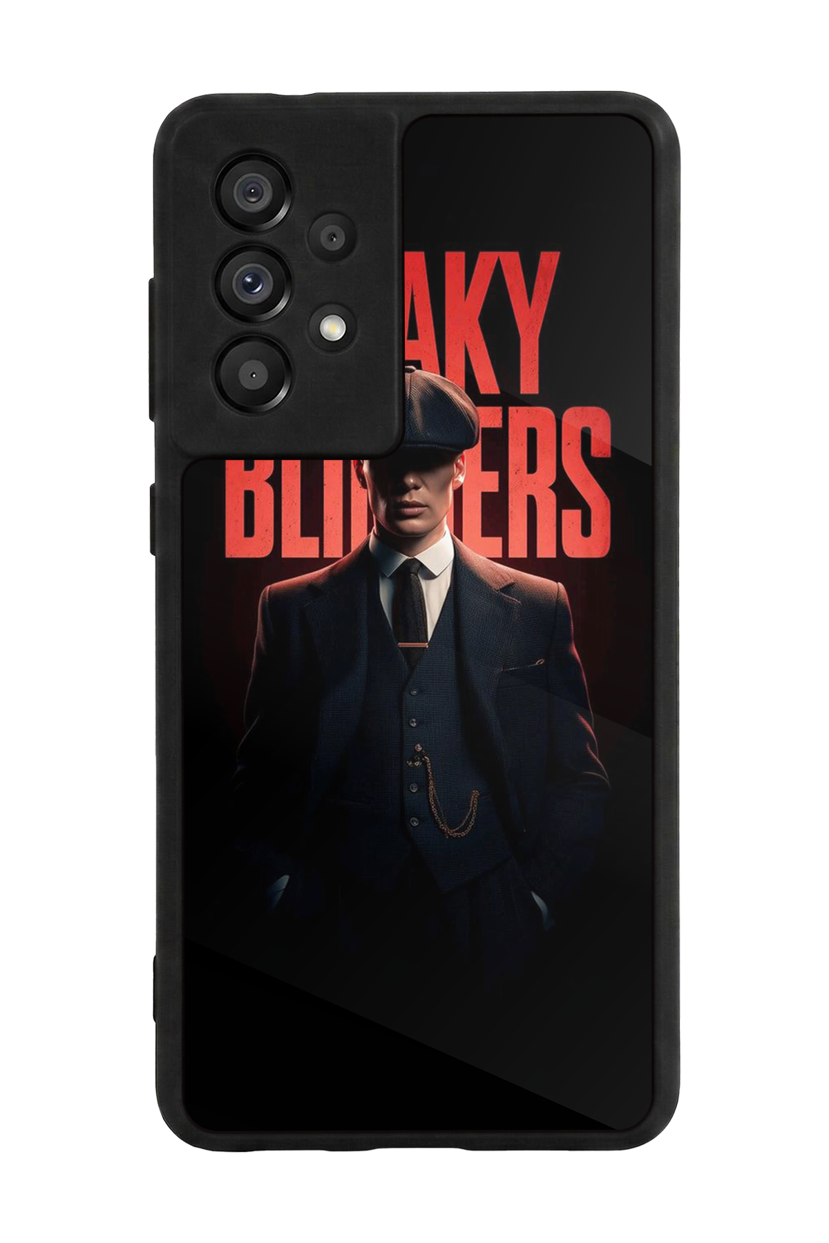 Samsung Galaxy A73 Uyumlu Peaky Blinders Tasarımlı Glossy Premium Kılıf