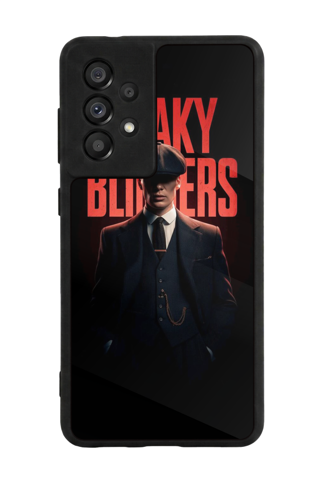 Samsung Galaxy A73 Uyumlu Peaky Blinders Tasarımlı Glossy Premium Kılıf