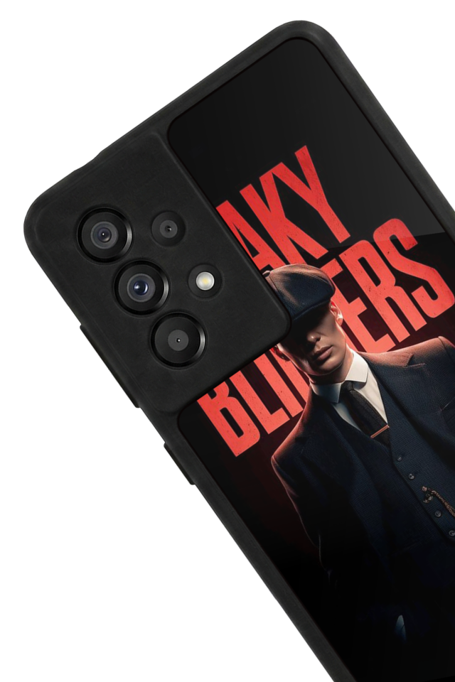 Samsung Galaxy A73 Uyumlu Peaky Blinders Tasarımlı Glossy Premium Kılıf