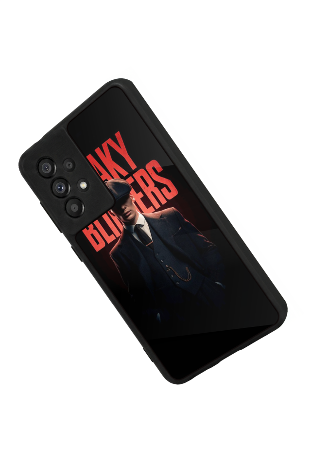 Samsung Galaxy A73 Uyumlu Peaky Blinders Tasarımlı Glossy Premium Kılıf