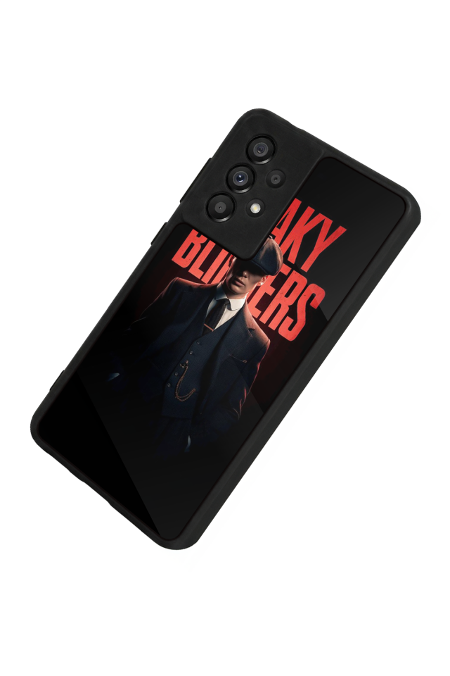 Samsung Galaxy A73 Uyumlu Peaky Blinders Tasarımlı Glossy Premium Kılıf