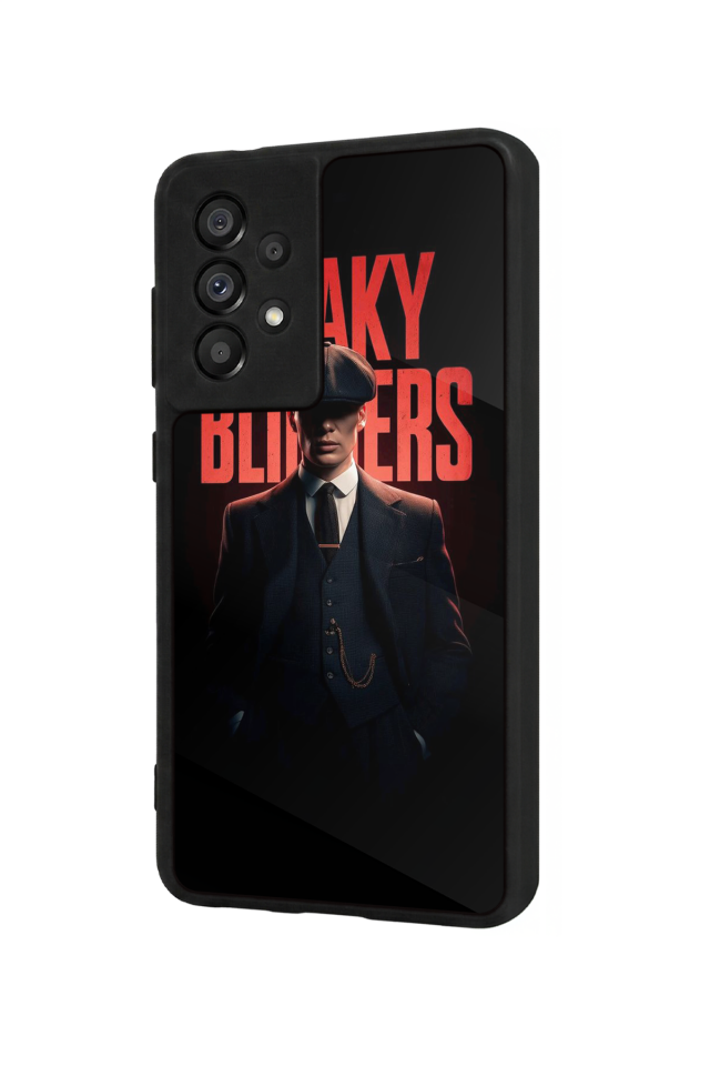 Samsung Galaxy A73 Uyumlu Peaky Blinders Tasarımlı Glossy Premium Kılıf