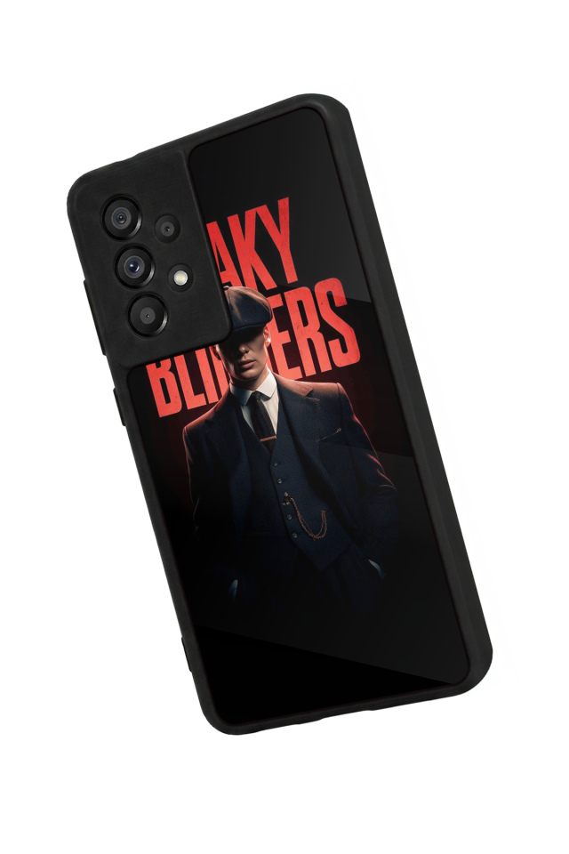 Samsung Galaxy A73 Uyumlu Peaky Blinders Tasarımlı Glossy Premium Kılıf