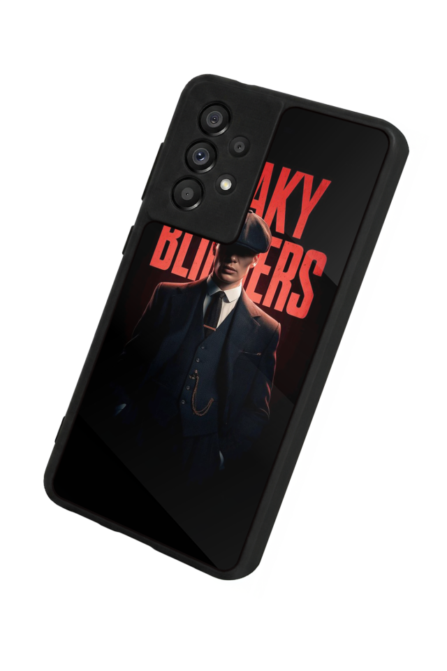 Samsung Galaxy A73 Uyumlu Peaky Blinders Tasarımlı Glossy Premium Kılıf