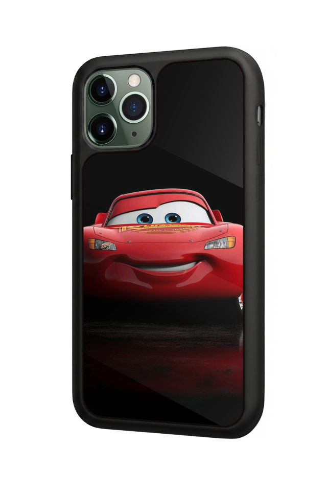 iPhone 11 Pro Uyumlu Şimsek McQueen Tasarımlı Glossy Premium Kılıf