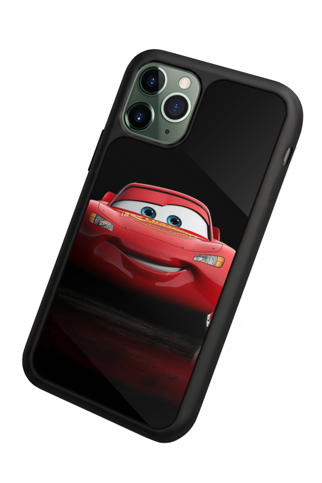 iPhone 11 Pro Uyumlu Şimsek McQueen Tasarımlı Glossy Premium Kılıf