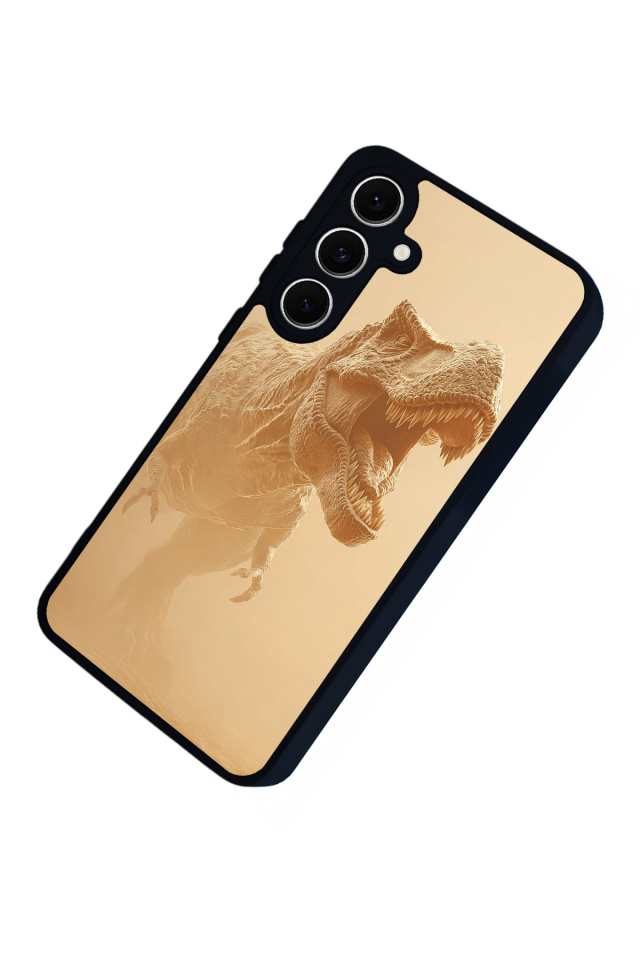 Samsung Galaxy A16 Uyumlu Dinazor Tasarımlı Glossy Premium Kılıf