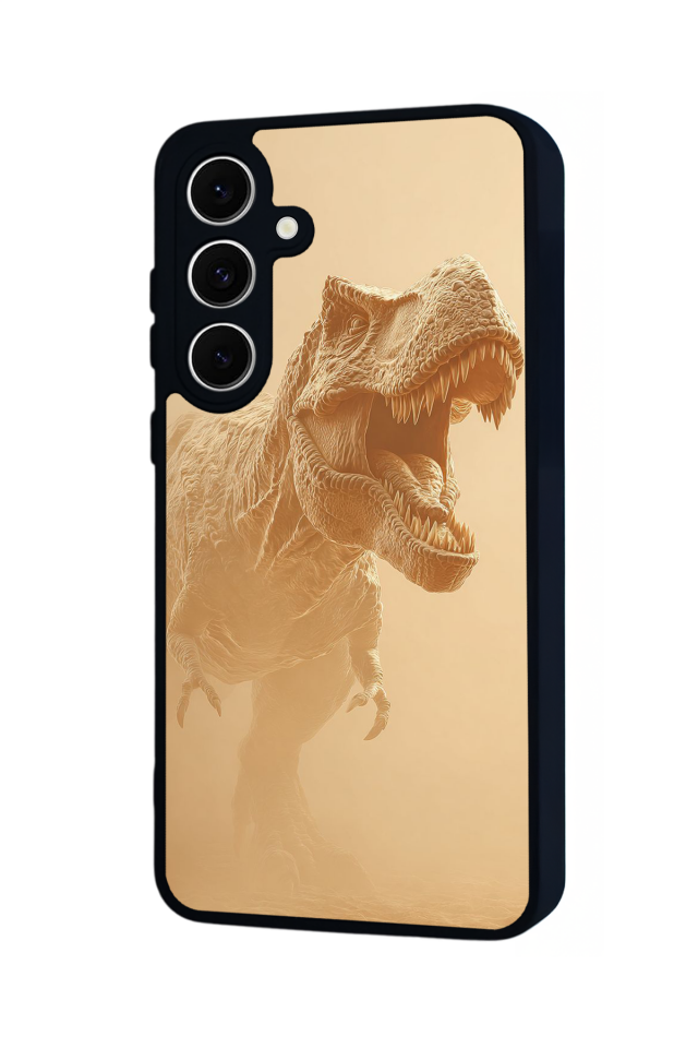 Samsung Galaxy A16 Uyumlu Dinazor Tasarımlı Glossy Premium Kılıf