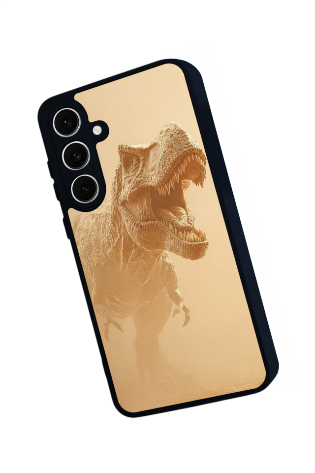 Samsung Galaxy A16 Uyumlu Dinazor Tasarımlı Glossy Premium Kılıf