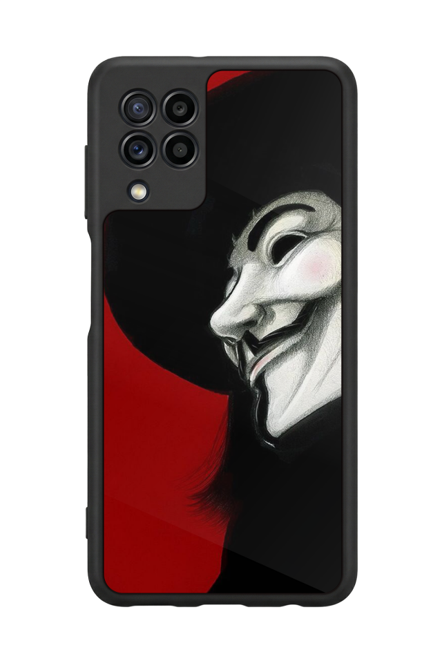 Samsung Galaxy M32 Uyumlu Vendetta Tasarımlı Glossy Premium Kılıf