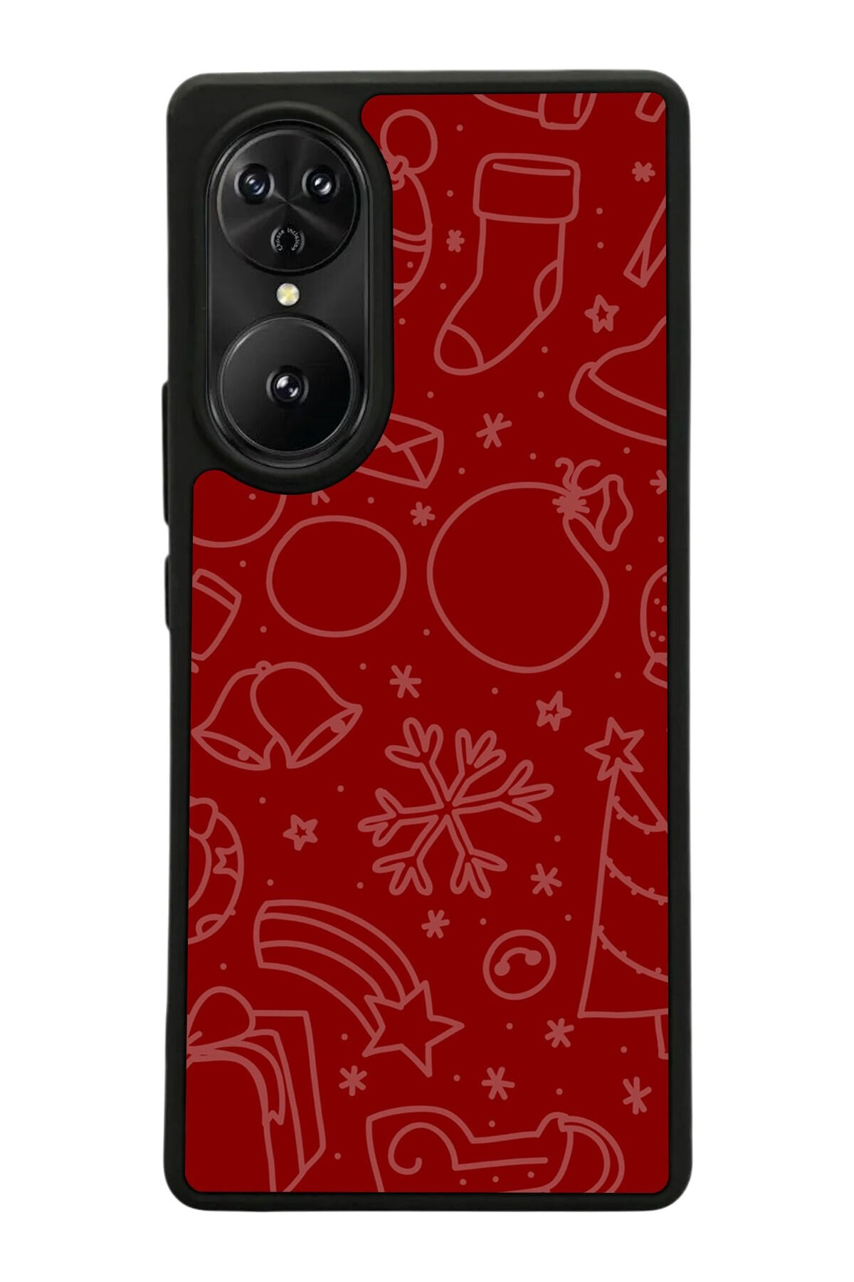 Reeder S19 Max Pro S EDGE Uyumlu Yilbasi Christmas Tasarımlı Glossy Premium Kılıf