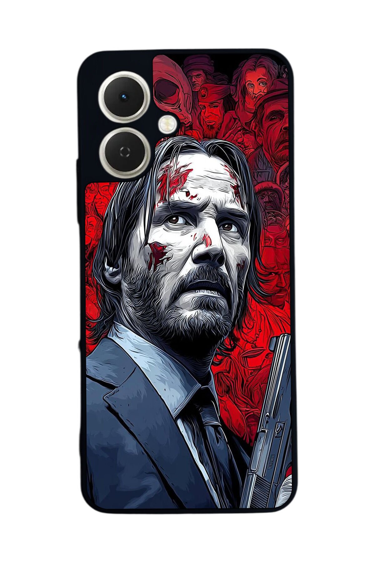 Tecno Spark GO 2 Uyumlu JohnWick Tasarımlı Glossy Premium Kılıf