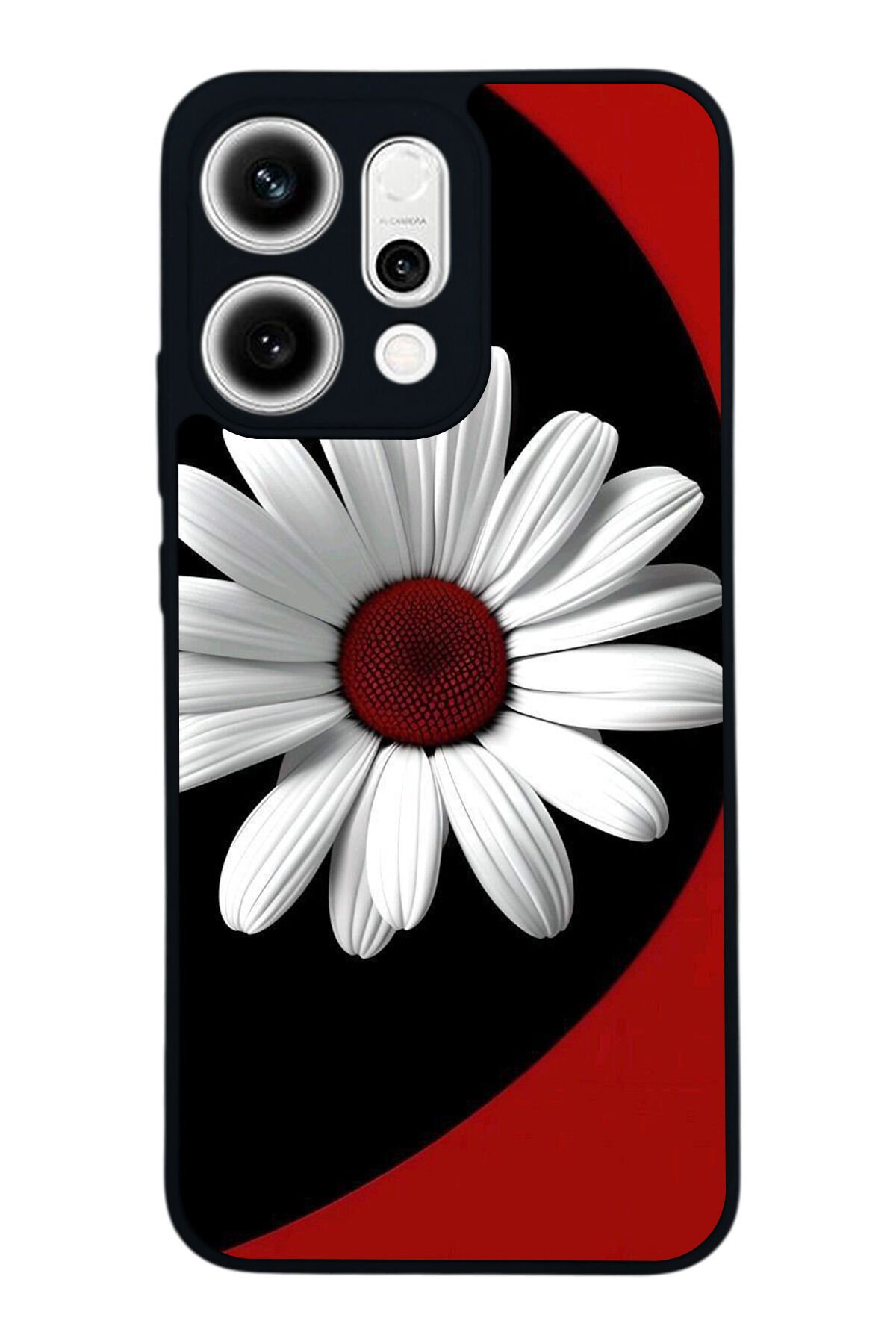 Oppo Reno 14 Uyumlu Cicek Tasarımlı Glossy Premium Kılıf