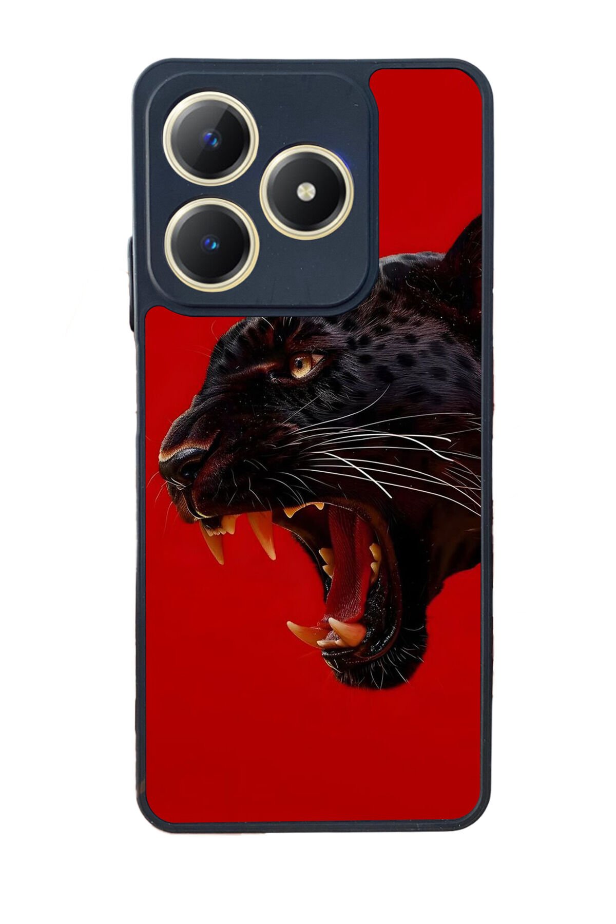 Realme C63 Mat Uyumlu Siyah Kılıf – Yumuşak Silikon, Koruyucu, Şok Emici Kapak