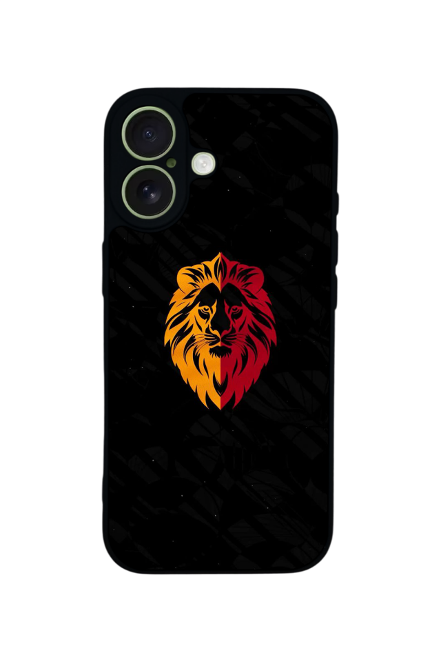 iPhone 17 Uyumlu Aslan Tasarımlı Glossy Premium Kılıf