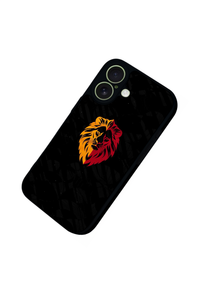 iPhone 17 Uyumlu Aslan Tasarımlı Glossy Premium Kılıf