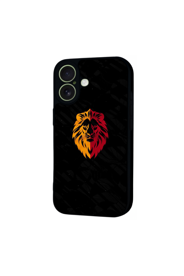 iPhone 17 Uyumlu Aslan Tasarımlı Glossy Premium Kılıf