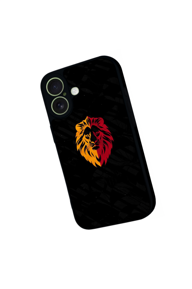 iPhone 17 Uyumlu Aslan Tasarımlı Glossy Premium Kılıf