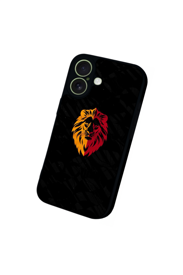 iPhone 17 Uyumlu Aslan Tasarımlı Glossy Premium Kılıf