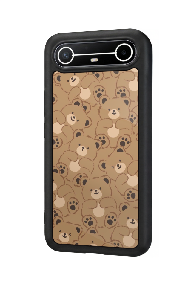 Tecno Spark Slim 5G Uyumlu Ayı Tasarımlı Glossy Premium Kılıf