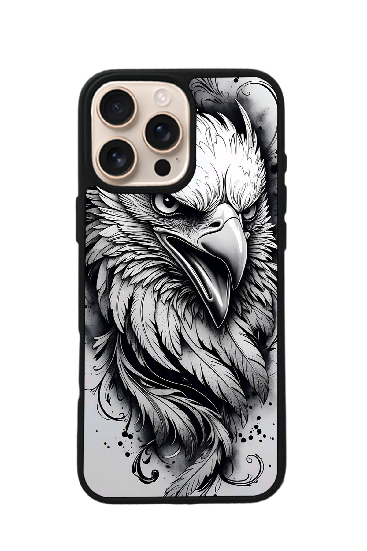 iPhone 15 Pro Max Uyumlu Besiktas Tasarımlı Glossy Premium Kılıf