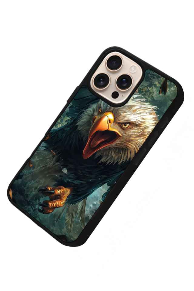 iPhone 16 Pro Uyumlu Besiktas Tasarımlı Glossy Premium Kılıf