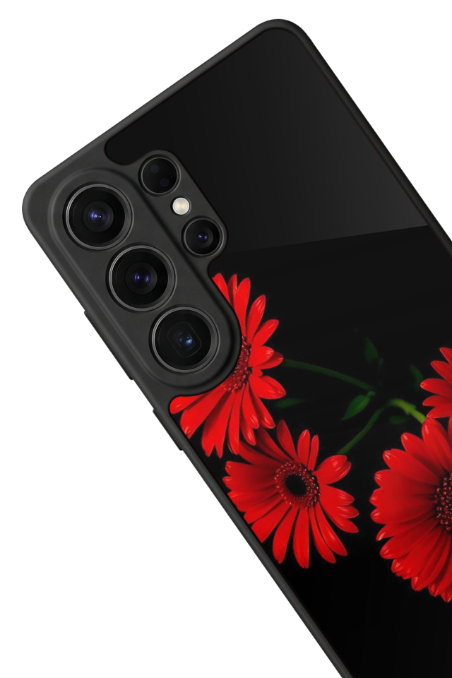 Samsung Galaxy S26 Ultra Uyumlu Cicek Tasarımlı Glossy Premium Kılıf