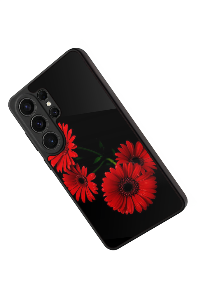Samsung Galaxy S26 Ultra Uyumlu Cicek Tasarımlı Glossy Premium Kılıf