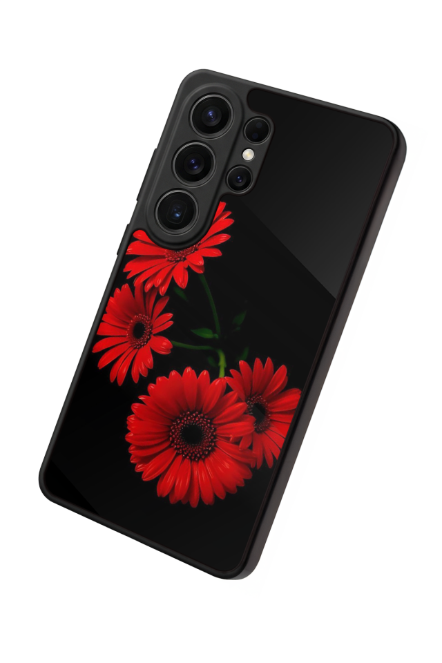 Samsung Galaxy S26 Ultra Uyumlu Cicek Tasarımlı Glossy Premium Kılıf