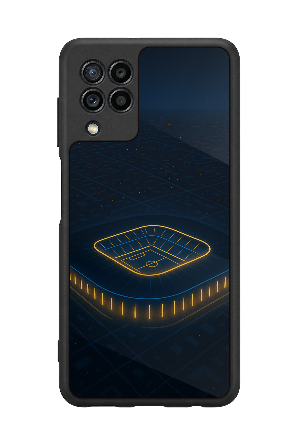 Samsung Galaxy M32 Uyumlu Fenerbahce Tasarımlı Glossy Premium Kılıf