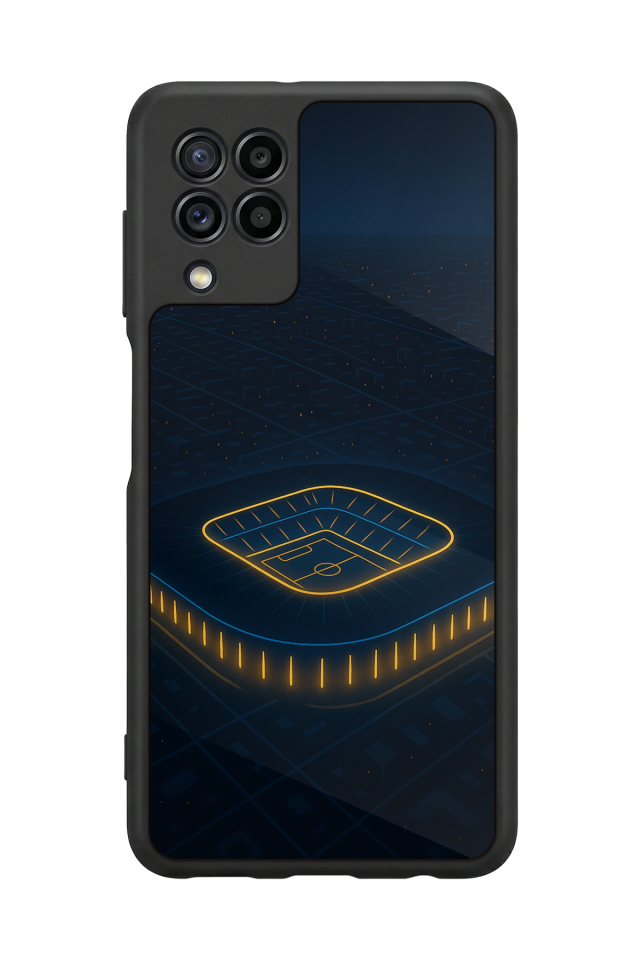 Samsung Galaxy M32 Uyumlu Fenerbahce Tasarımlı Glossy Premium Kılıf