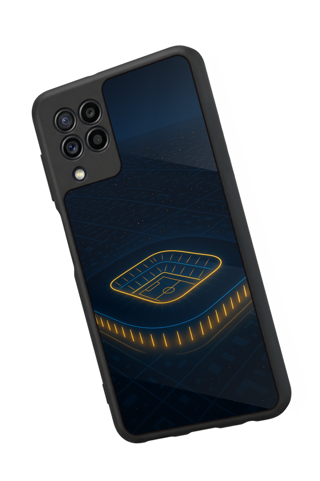 Samsung Galaxy M32 Uyumlu Fenerbahce Tasarımlı Glossy Premium Kılıf