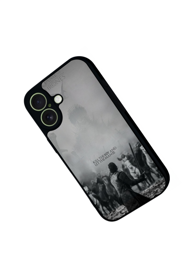 iPhone 17 Uyumlu GameOfThrones Tasarımlı Glossy Premium Kılıf