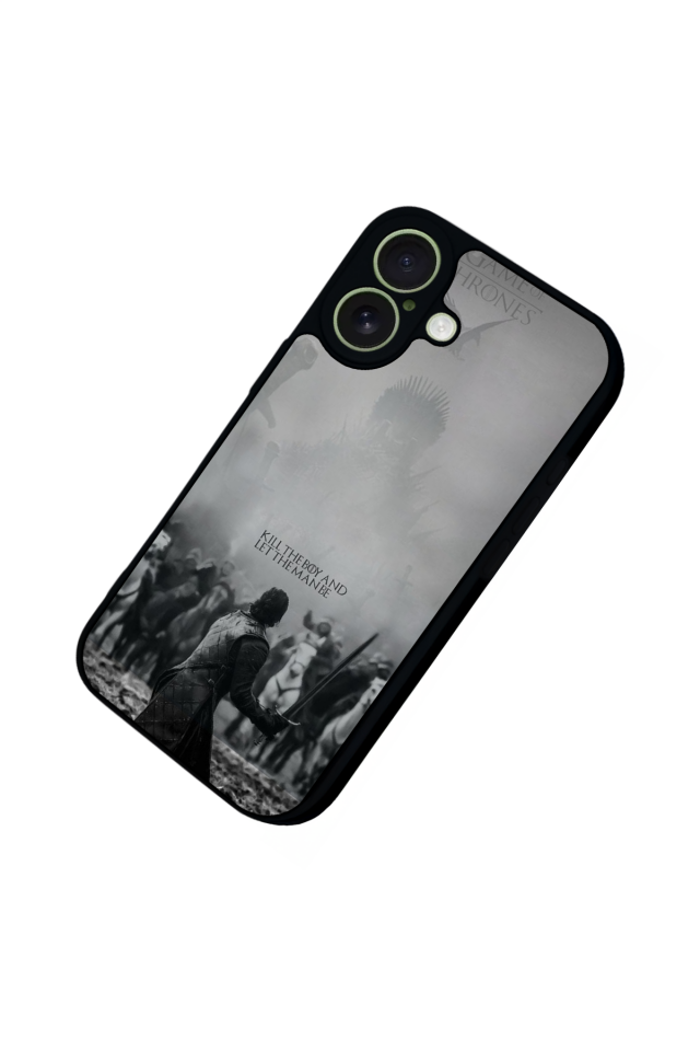 iPhone 17 Uyumlu GameOfThrones Tasarımlı Glossy Premium Kılıf
