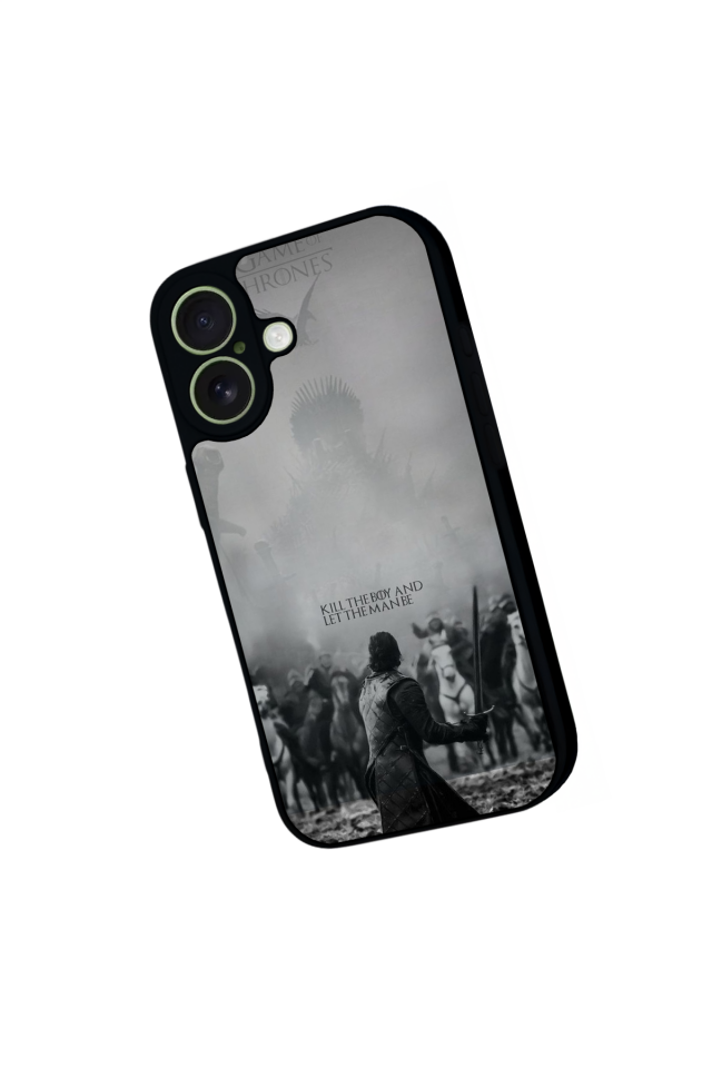 iPhone 17 Uyumlu GameOfThrones Tasarımlı Glossy Premium Kılıf