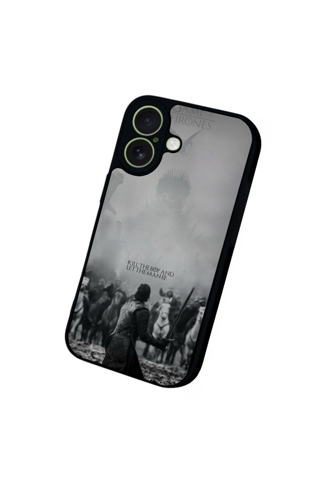 iPhone 17 Uyumlu GameOfThrones Tasarımlı Glossy Premium Kılıf