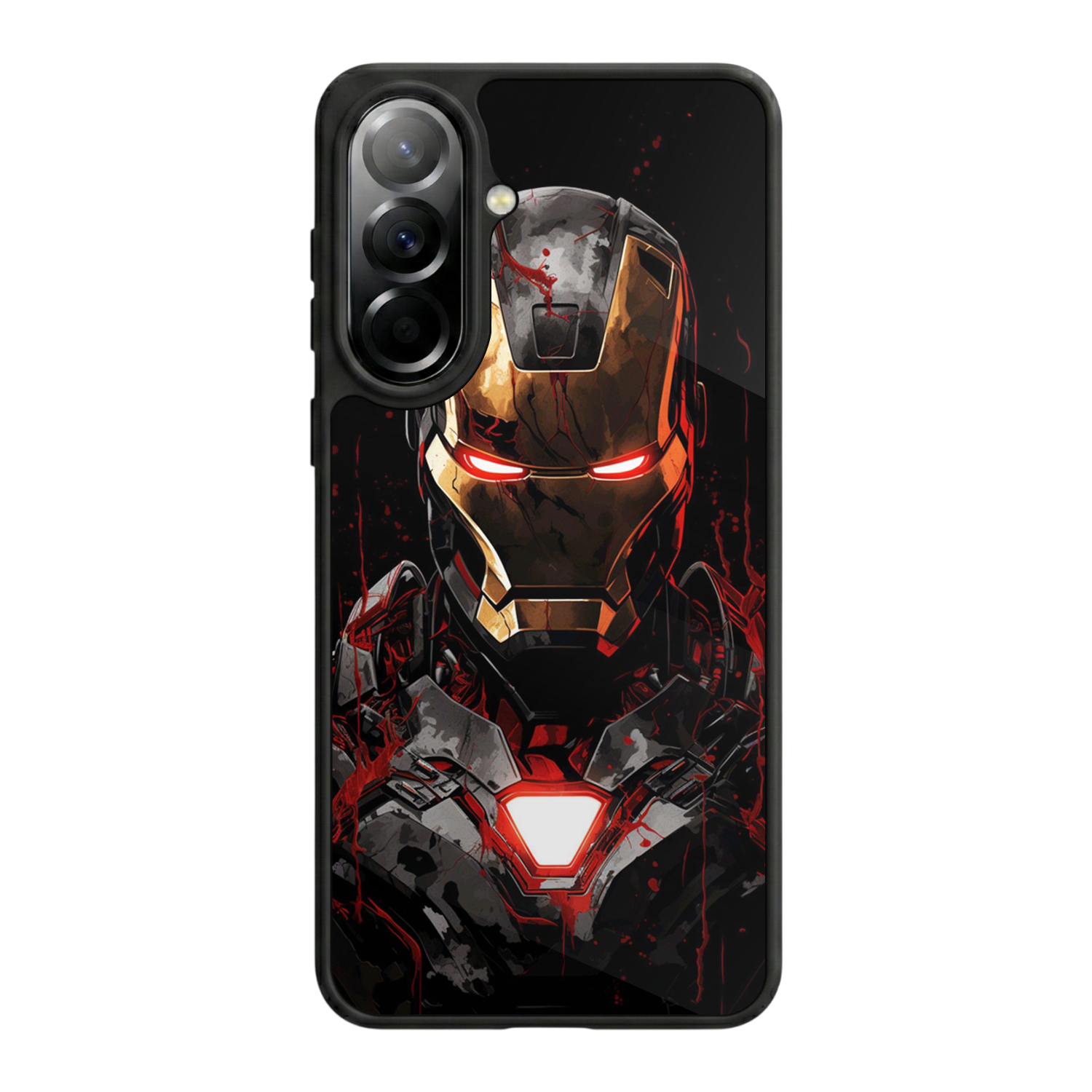 Samsung Galaxy A57 Uyumlu  Iron Man ( Demir Adam ) Tasarımlı Glossy Premium Kılıf