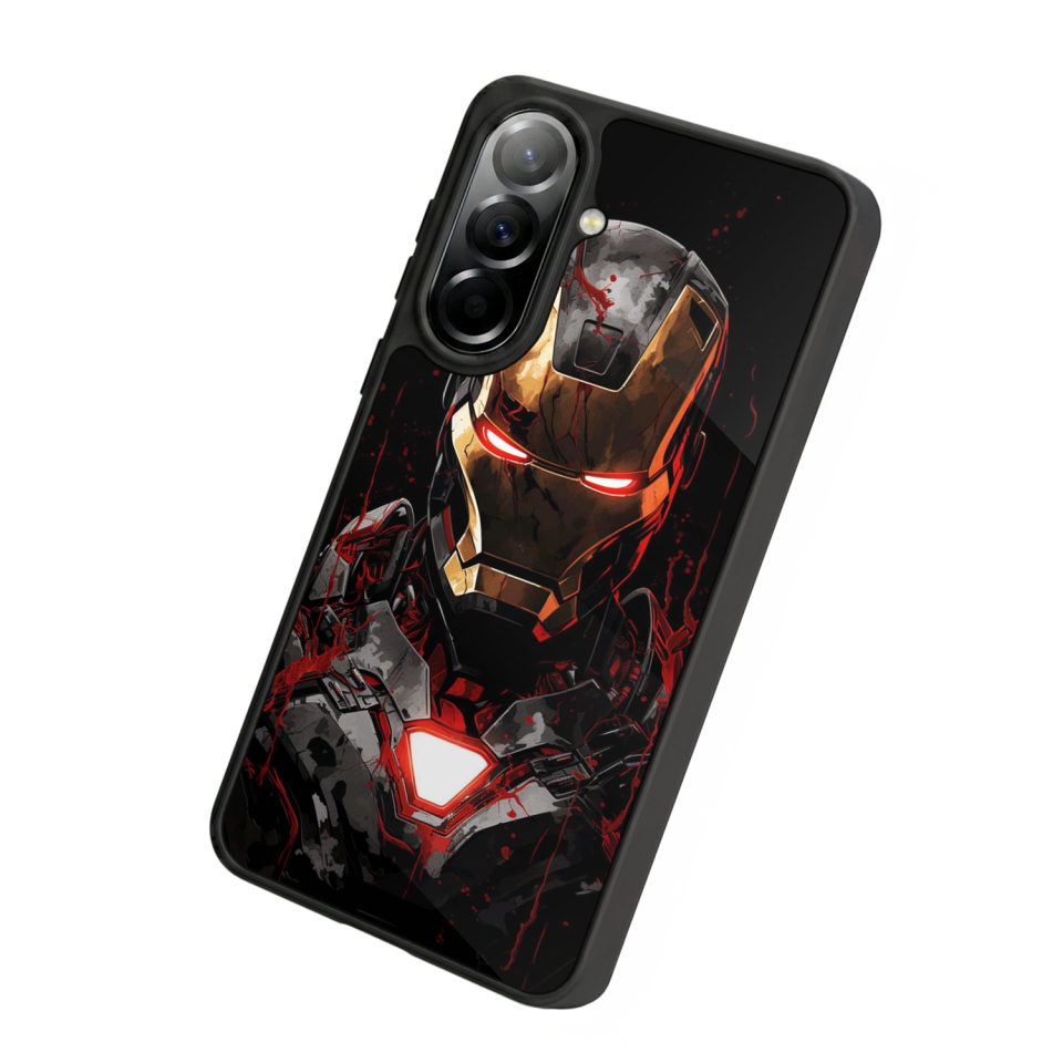 Samsung Galaxy A57 Uyumlu  Iron Man ( Demir Adam ) Tasarımlı Glossy Premium Kılıf