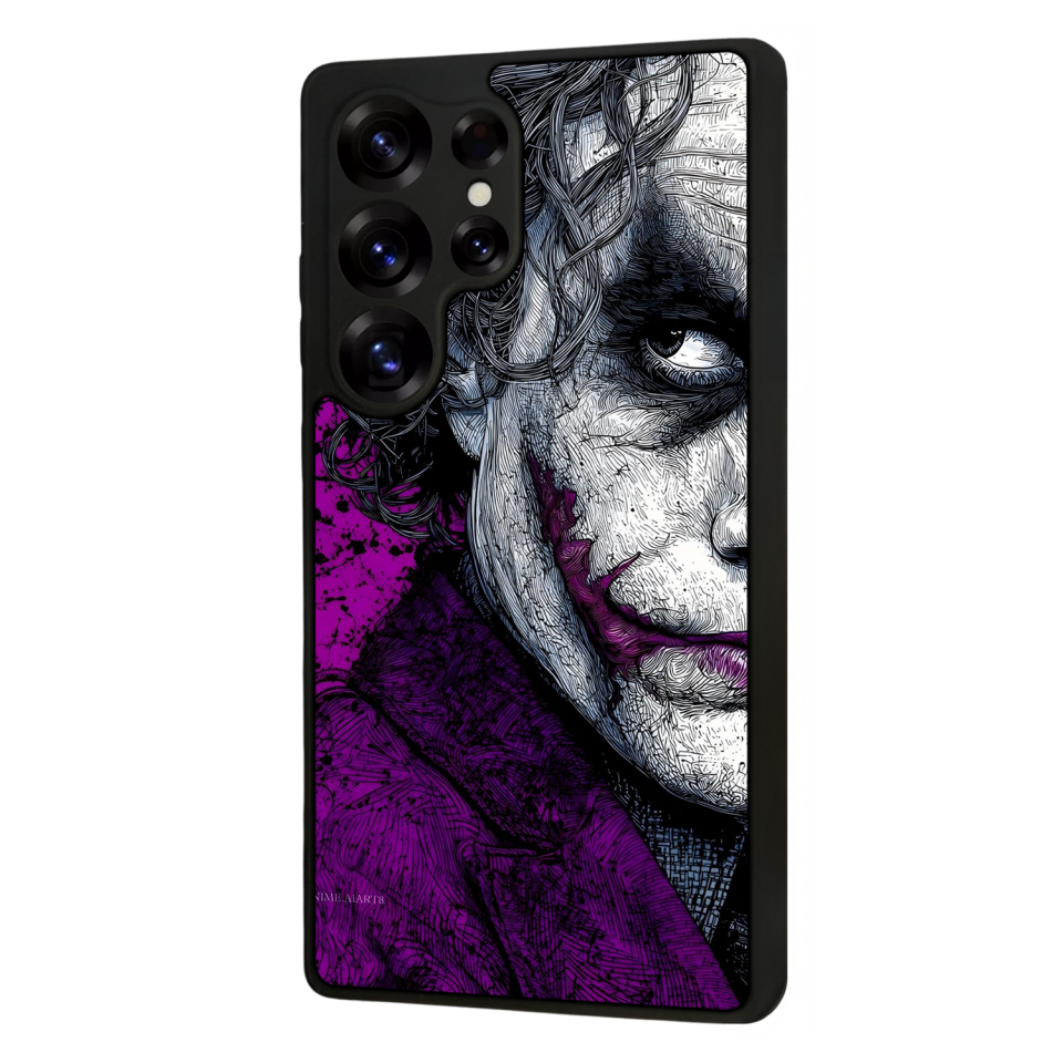 Samsung Galaxy S25 Ultra Uyumlu Joker Tasarımlı Glossy Premium Kılıf