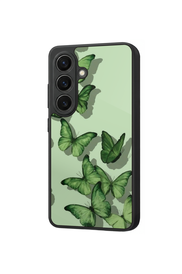 Samsung Galaxy S26 Uyumlu Kelebek Tasarımlı Glossy Premium Kılıf