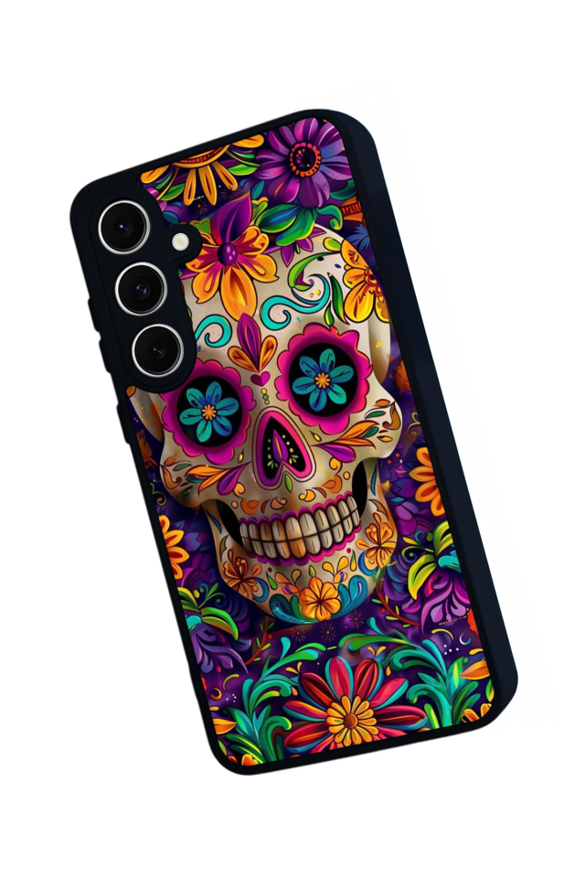 Samsung Galaxy A16 Uyumlu KuruKafa Tasarımlı Glossy Premium Kılıf