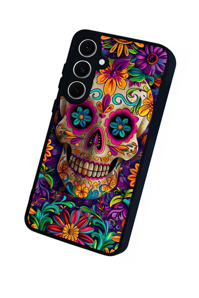 Samsung Galaxy A16 Uyumlu KuruKafa Tasarımlı Glossy Premium Kılıf