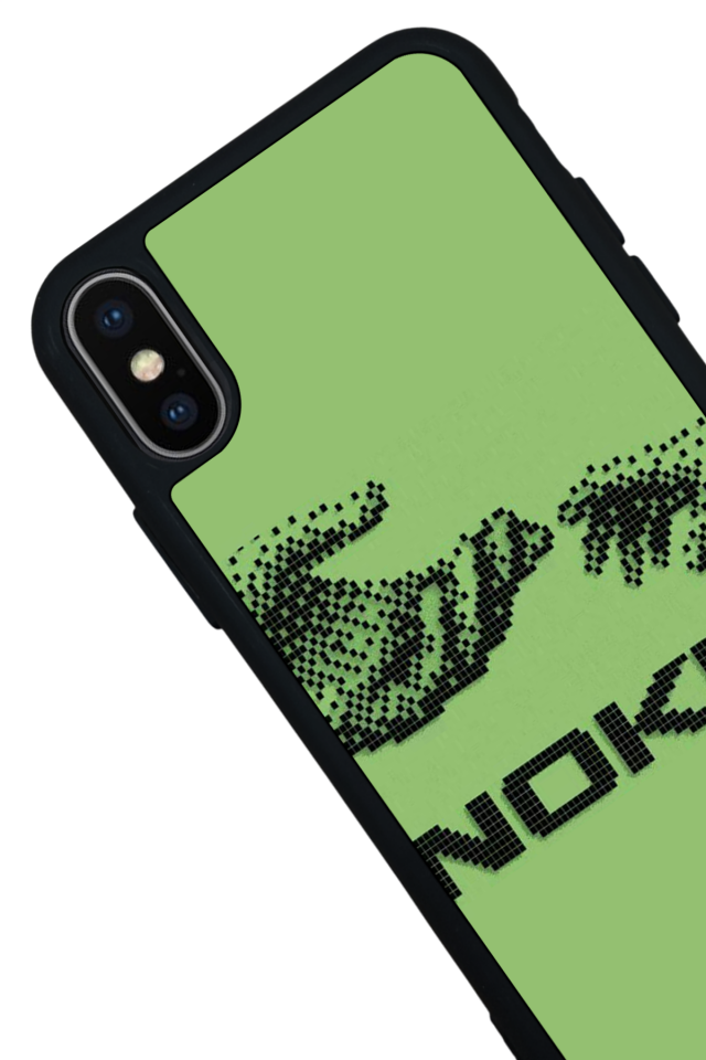 iPhone X/ XS Uyumlu Nokia Tasarımlı Glossy Premium Kılıf