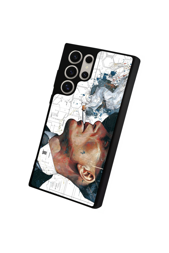 Samsung Galaxy S22 Ultra Uyumlu Peaky Blinders Tasarımlı Glossy Premium Kılıf