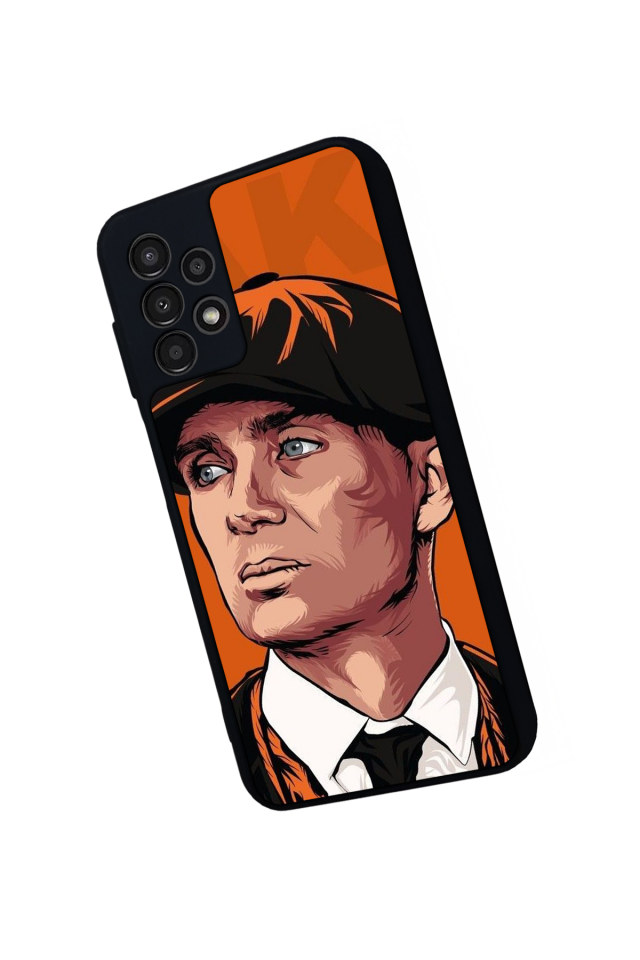 Samsung Galaxy A23 Uyumlu Peaky Blinders Tasarımlı Glossy Premium Kılıf