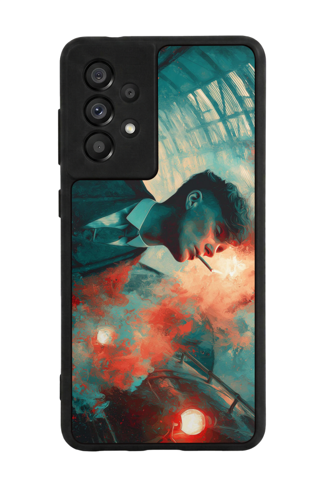 Samsung Galaxy A73 Uyumlu Peaky Blinders Tasarımlı Glossy Premium Kılıf