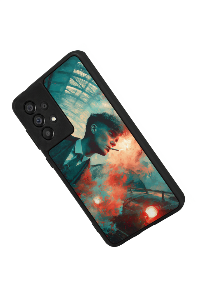 Samsung Galaxy A73 Uyumlu Peaky Blinders Tasarımlı Glossy Premium Kılıf